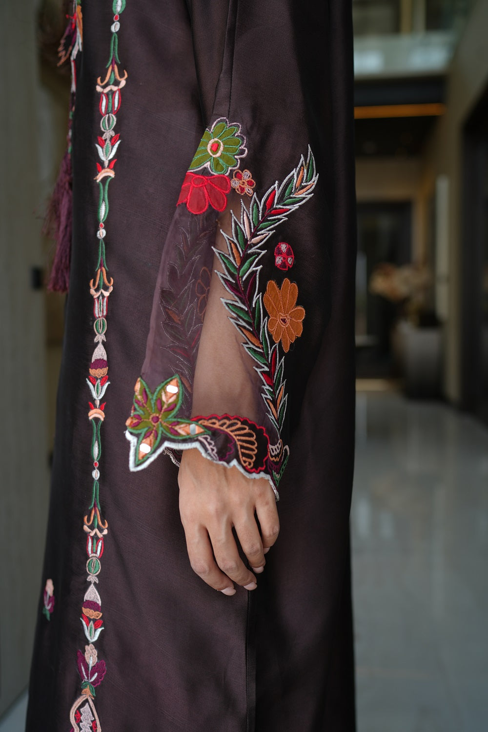 Brown kaftaan