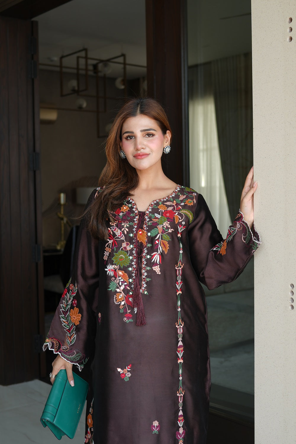 Brown kaftaan