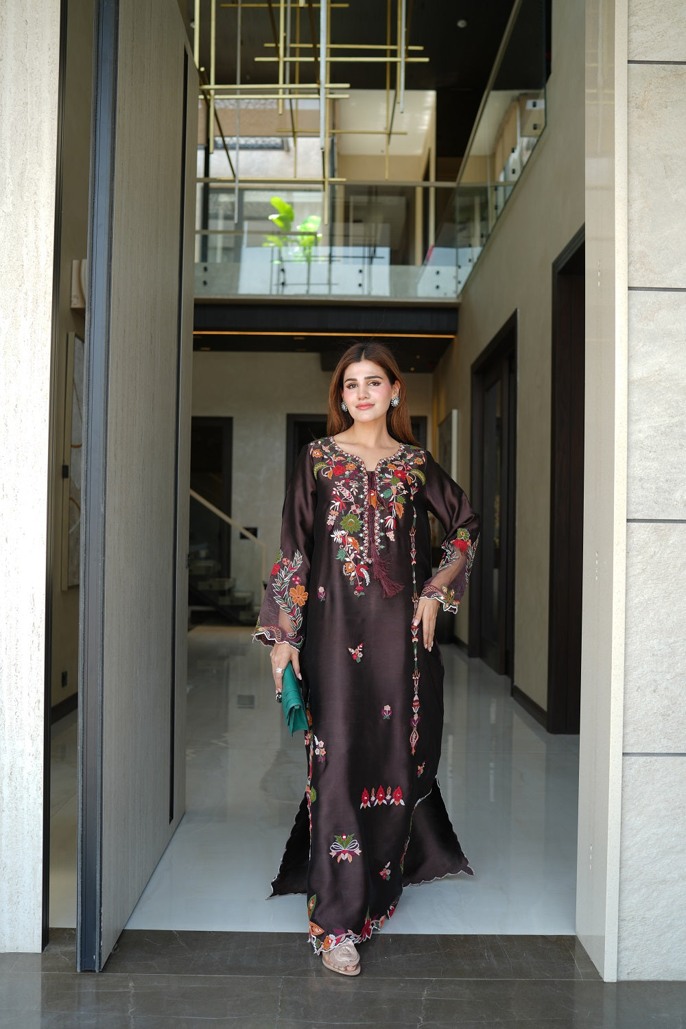 Brown kaftaan