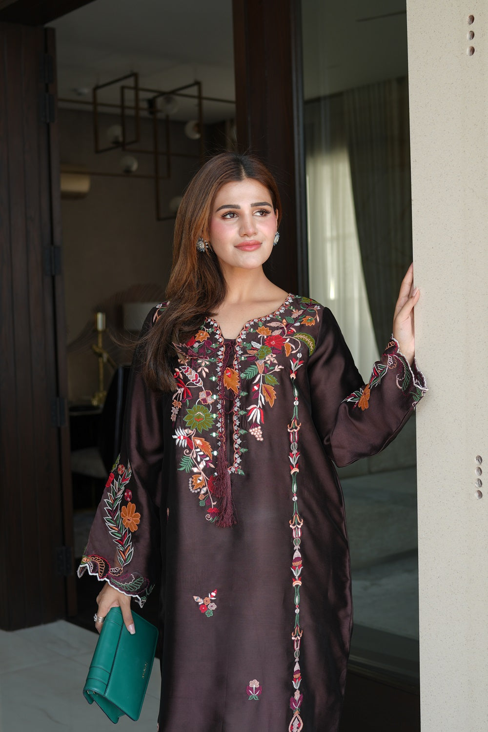 Brown kaftaan
